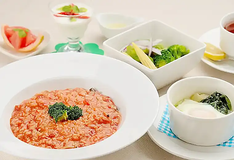 朝食の一例